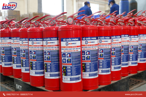 Bình chữa cháy 83 MEC bộ Quốc Phòng 