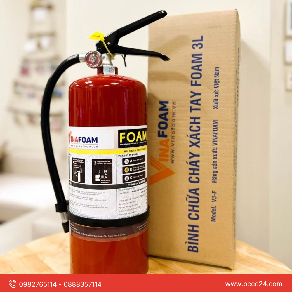 Bình chữa cháy bọt Foam Vinafoam 