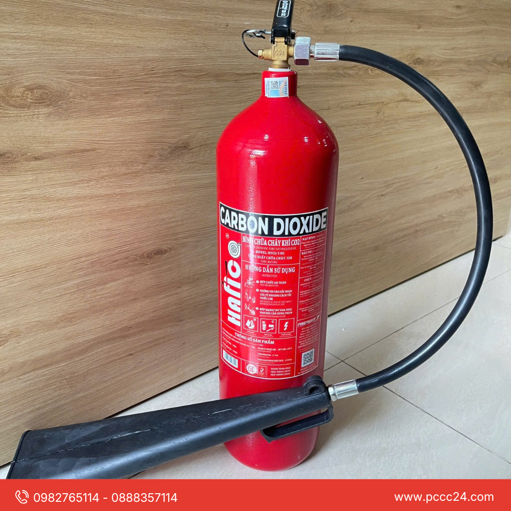 Bình chữa cháy CO2 Hafico 