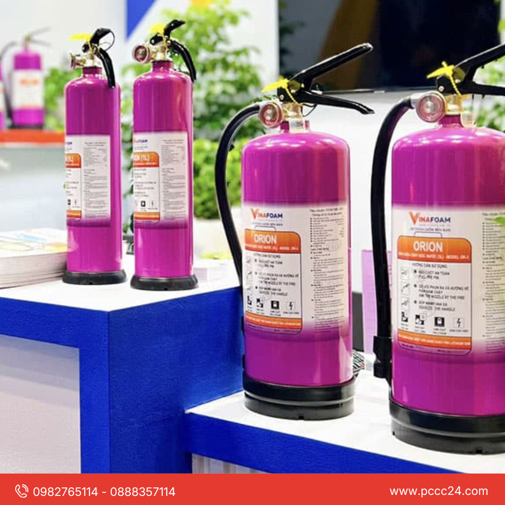 Bình chữa cháy pin lithium Vinafoam 