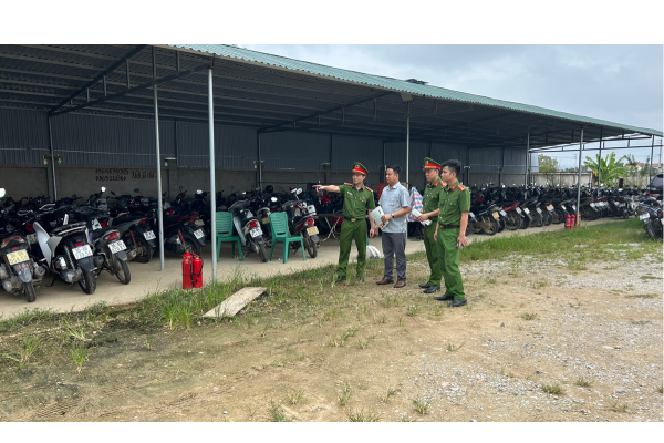 Kiểm tra an toàn PCCC nhà để xe
