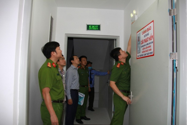 Kiểm tra hệ thống pccc tại chung cư 