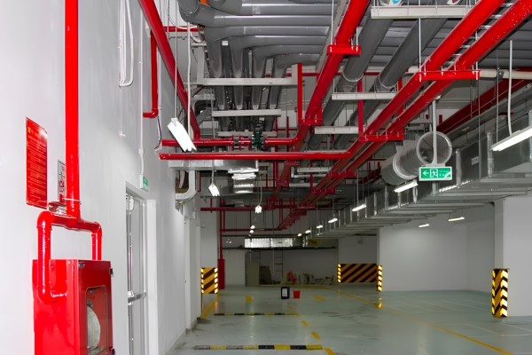 Hệ thống phòng cháy chữa cháy cho nhà để xe