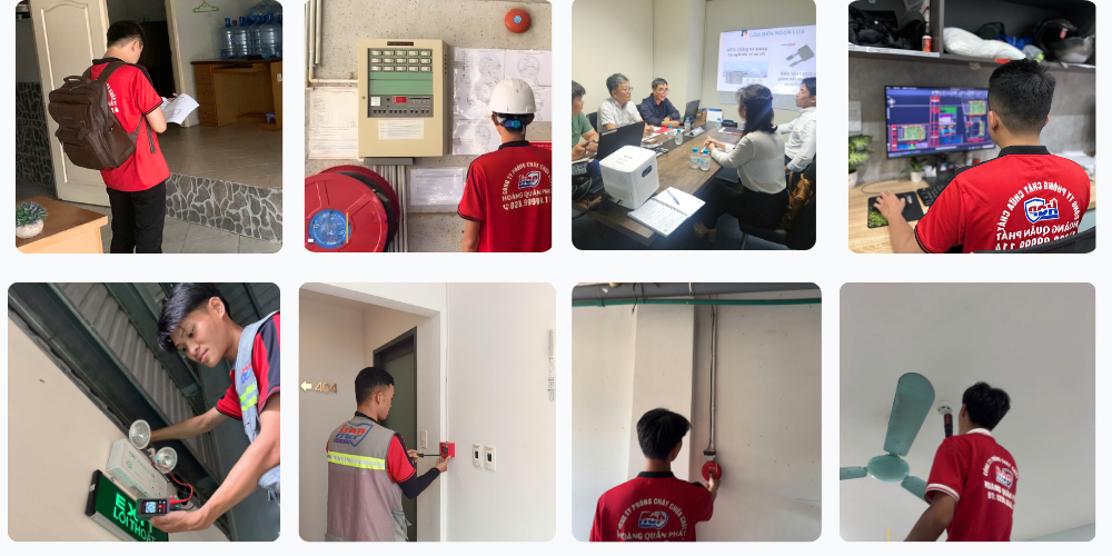Quy trình thi công PCCC nhà xưởng linh kiện điện tử 