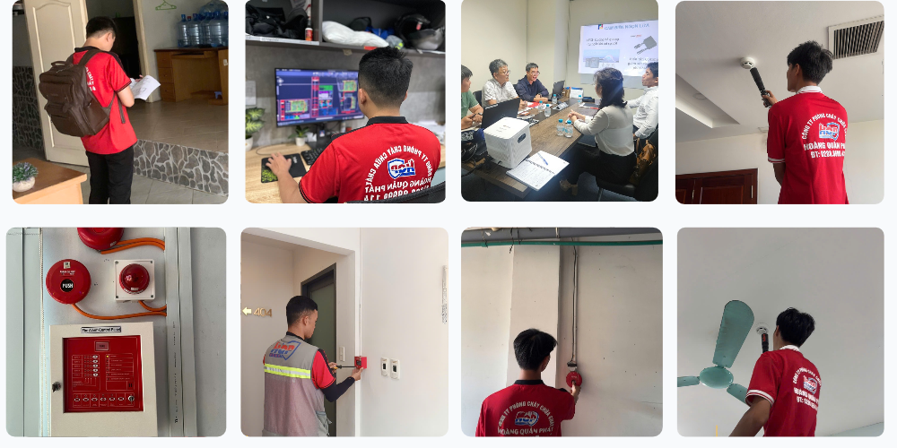Quy trình thi công PCCC nhà xưởng đóng gói thực phẩm 