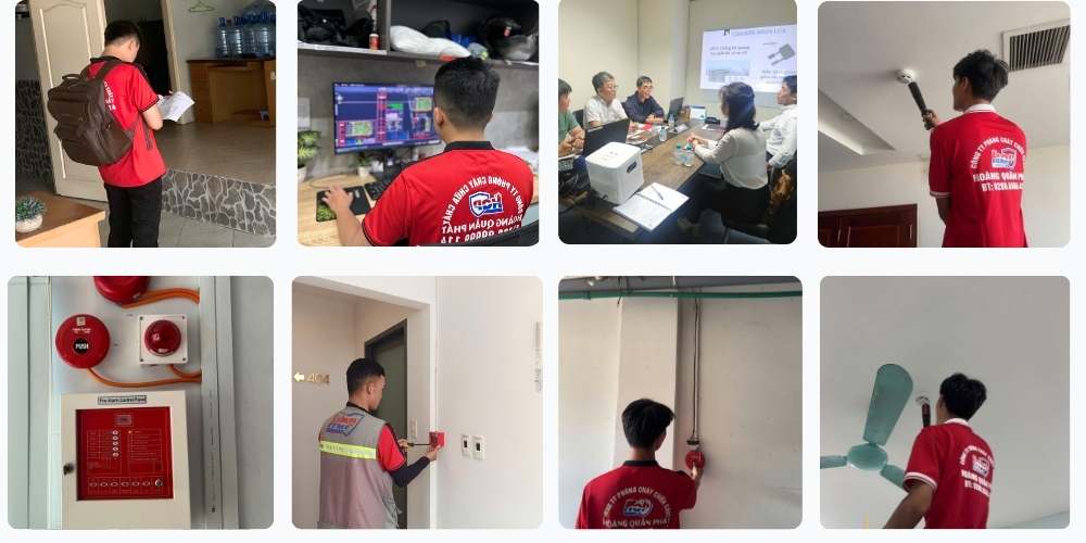 Quy trình thi công PCCC nhà xưởng bao bì