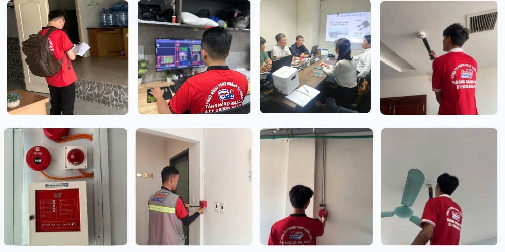 Quy trình thi công hệ thống PCCC nhà xưởng dệt may