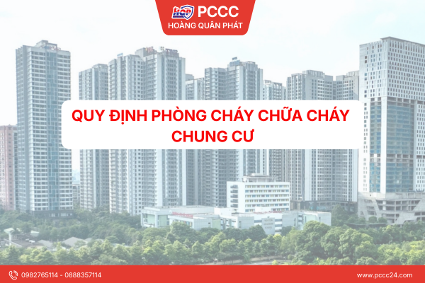 Quy định phòng cháy chữa cháy chung cư