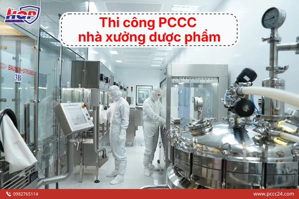 Thi công PCCC nhà xưởng linh kiện điện tử 