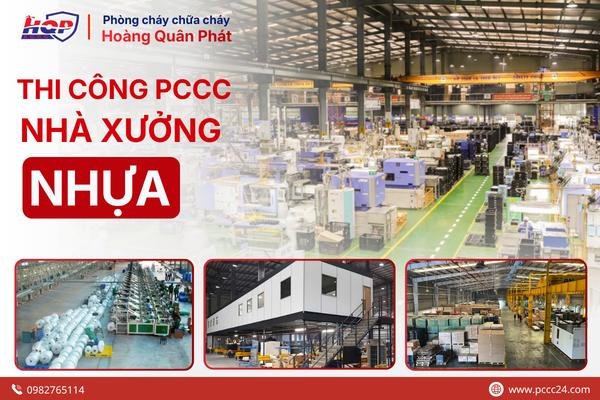 Thi công PCCC nhà xưởng nhựa