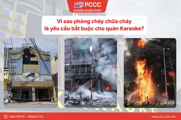 Vì sao phòng cháy chữa cháy là yêu cầu bắt buộc cho quán Karaoke